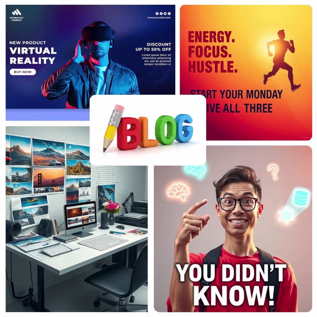 ArtNovaAI AI blog image generator interface — type a prompt and receive a stunning 4K blog featured image in seconds