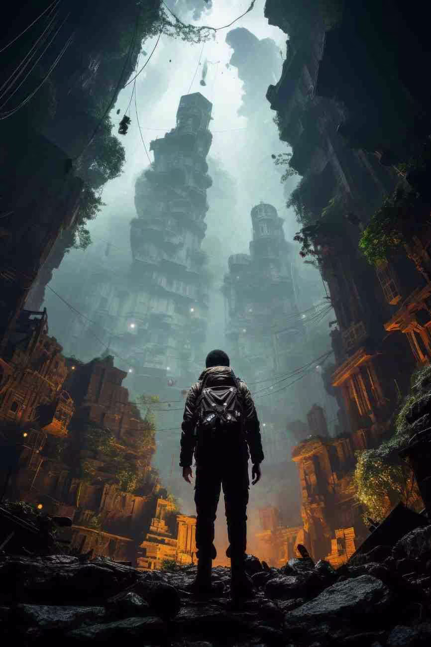 Ethereal fantasy portrait