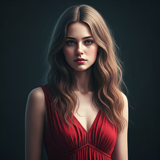 Realistic AI portrait