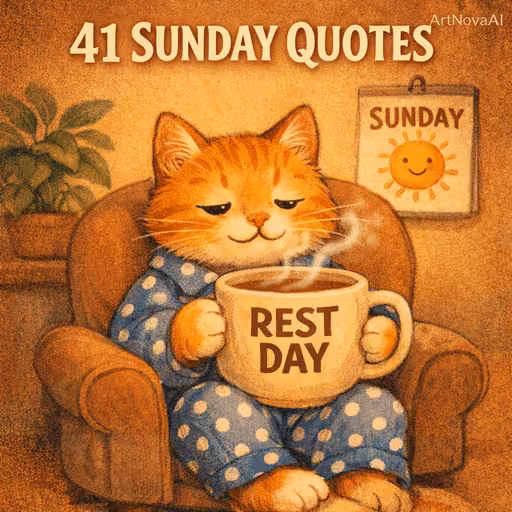 Sunday rest renewal and peaceful reflection