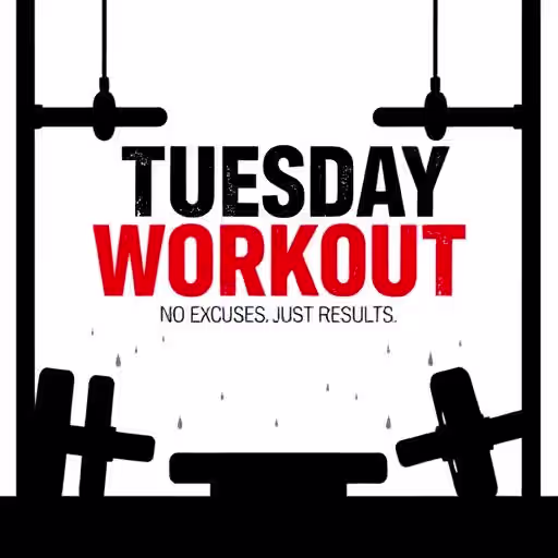 Tuesday inspiration with laptop and coffee cup